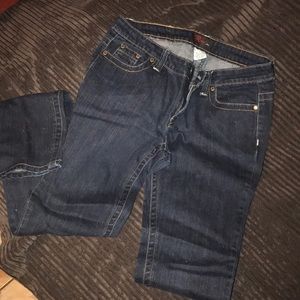 Dark blue skinny jeans